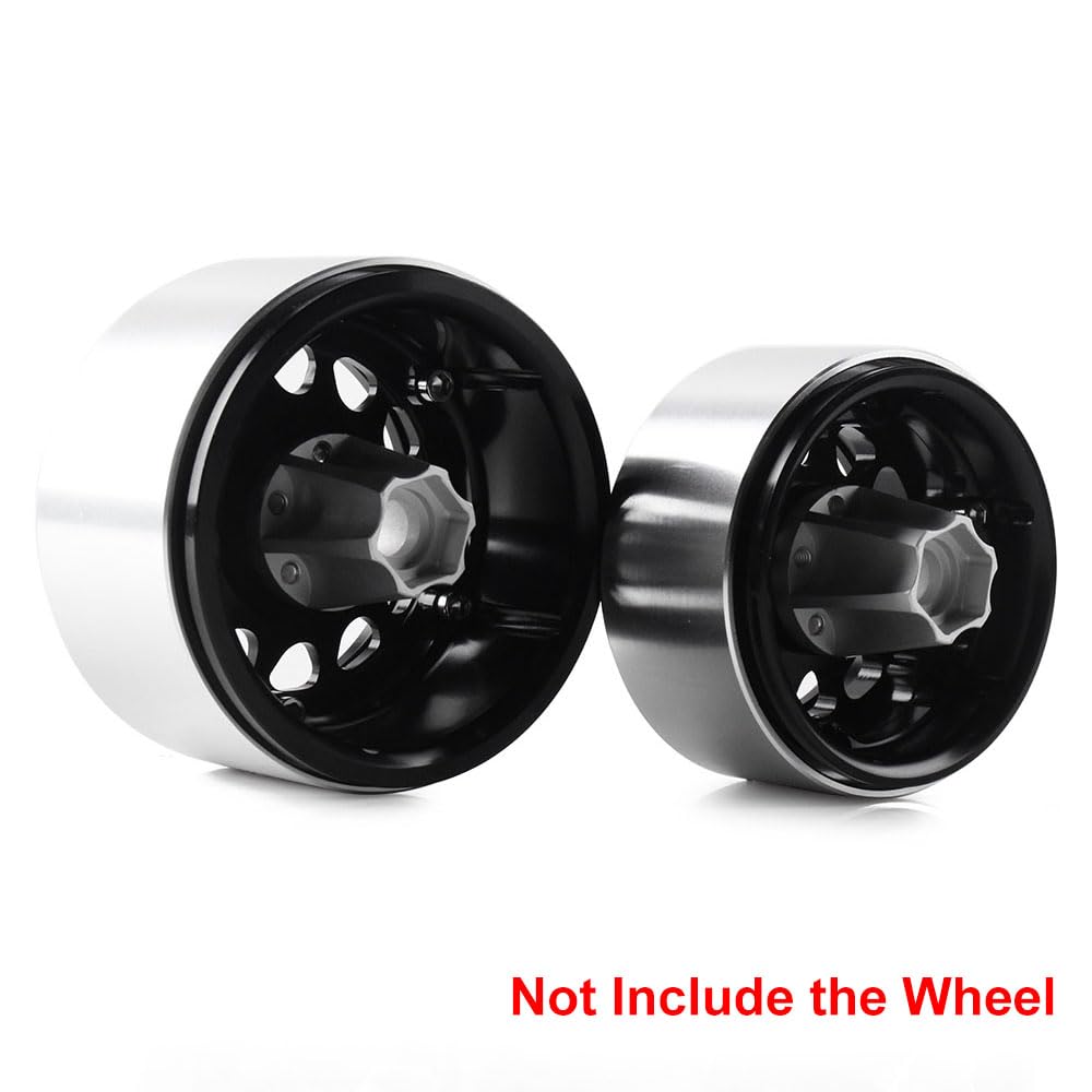 INJORA Aluminum Alloy 12mm Wheel Hex Hub for 1/10 RC Crawler 1.9